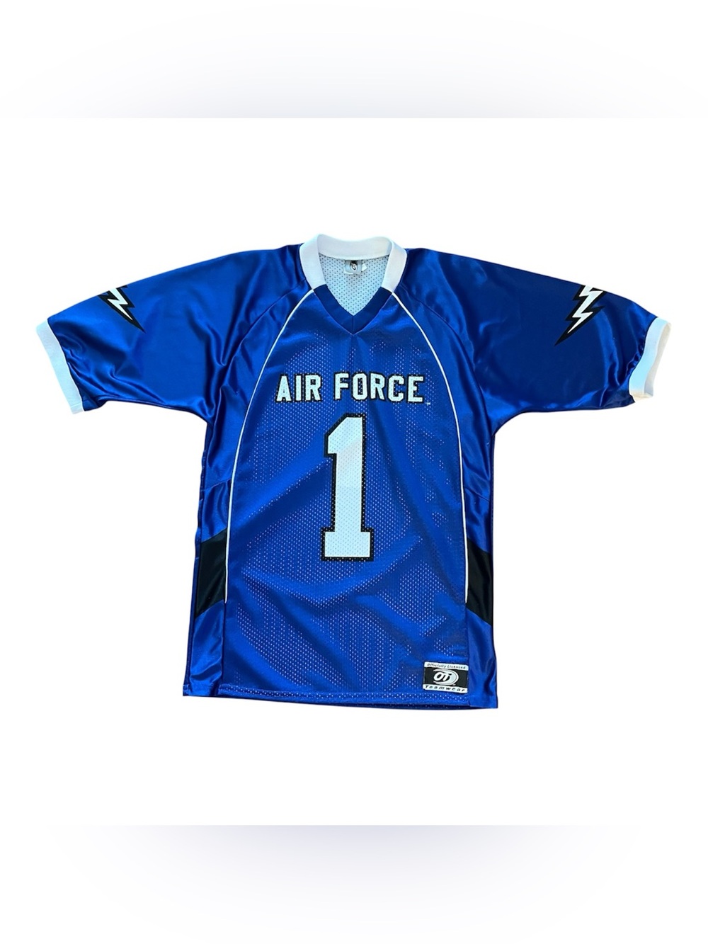 Air Force Falcons #1 Youth Medium NCAA Football Jersey OT Sports Blue